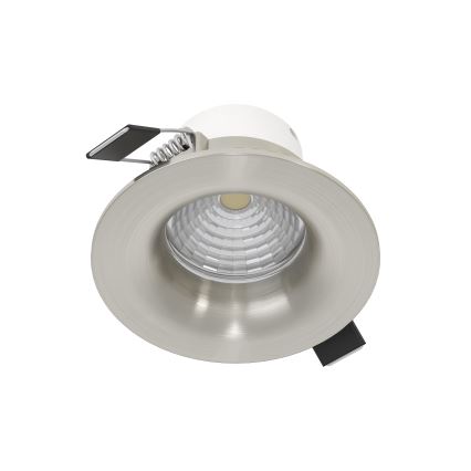Eglo - SET di 3 faretti da incasso LED dimmerabili LED/6,4W/230V Ø 8,8 cm cromo opaco