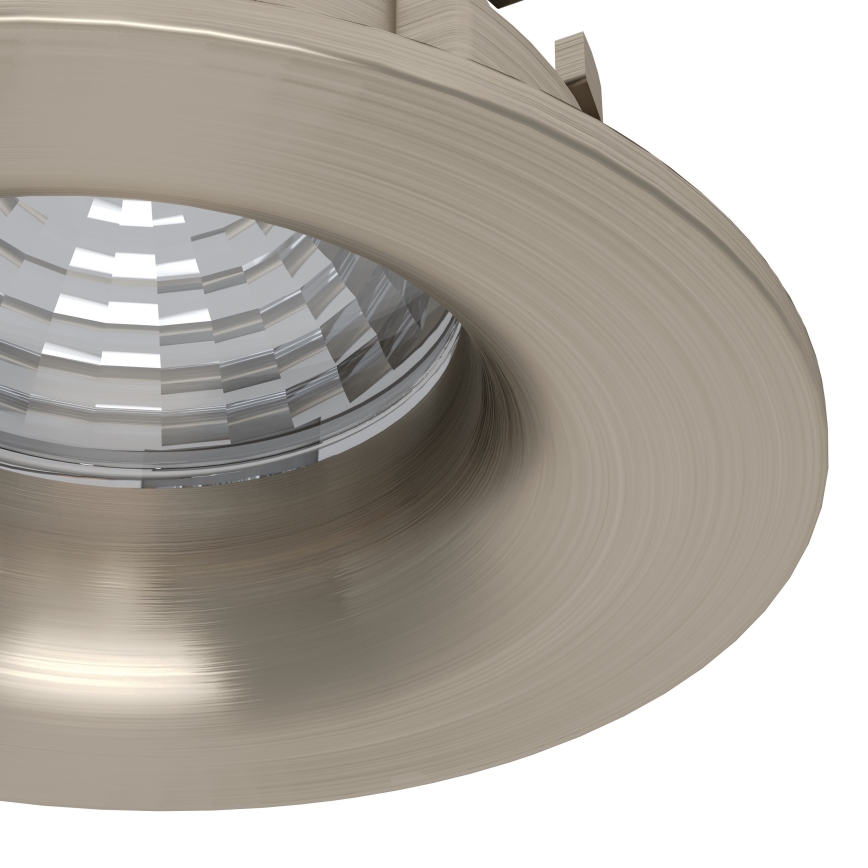 Eglo - SET di 3 faretti da incasso LED dimmerabili LED/6,4W/230V Ø 8,8 cm cromo opaco