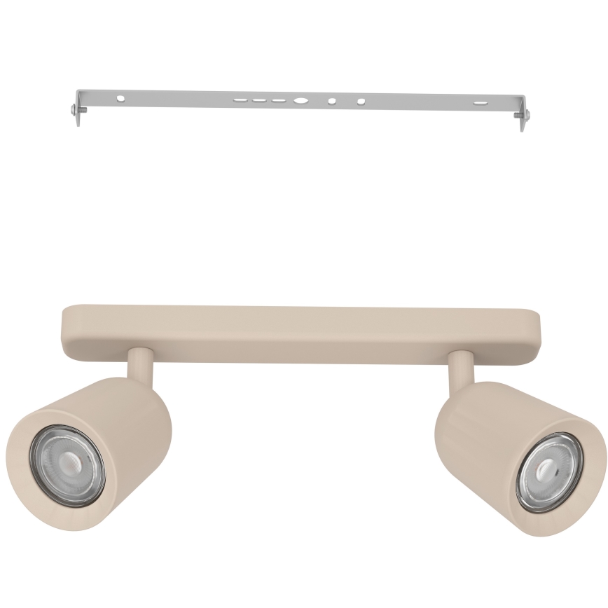 Eglo - Faretto 2xGU10/10W/230V beige