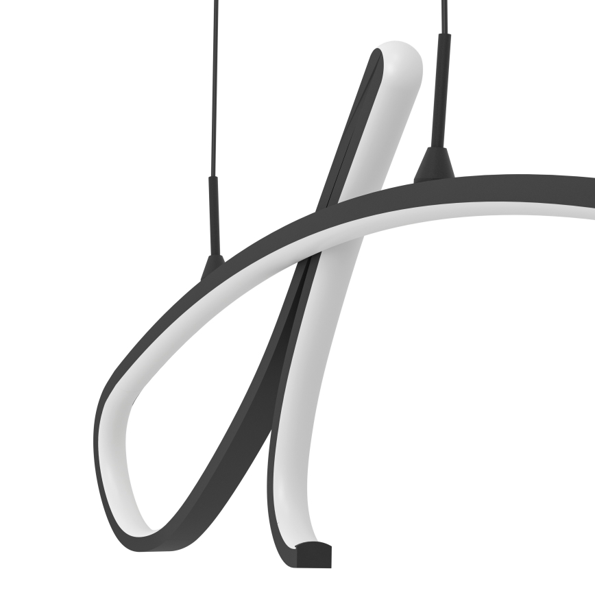 Eglo - Lampada a sospensione LED su cavo LED/20W/230V 2700/4000/6500K nera