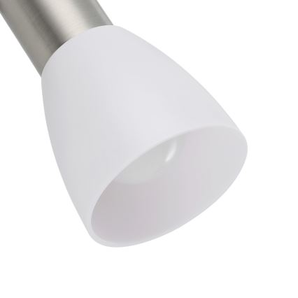 Eglo - Applique da parete con spina 1xE14/5W/230V cromo opaco