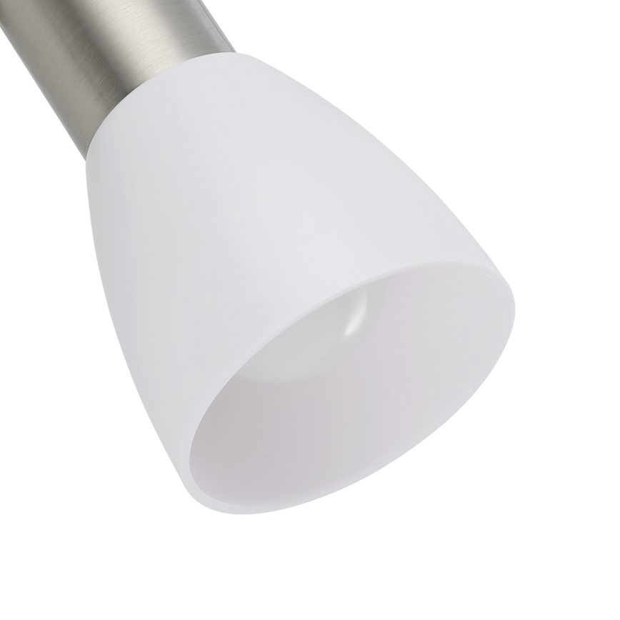 Eglo - Applique da parete con spina 1xE14/5W/230V cromo opaco