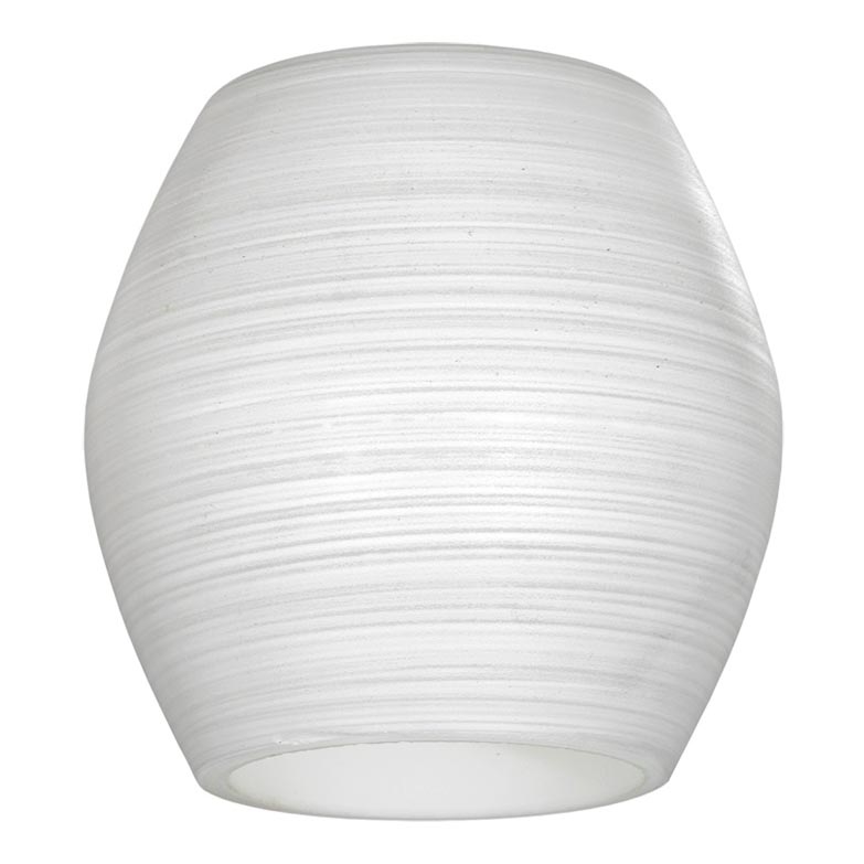 Eglo 90264 - Paralume MY CHOICE bianco striato diametro 9 cm