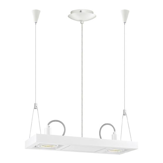 A Vectus 50w 90688Lampada 3 2xgu5 Eglo Sospensione 13TlcuFKJ