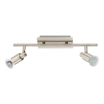EGLO 90824 - Applique/Plafoniera ERIDAN 2xGU10/LED/3W