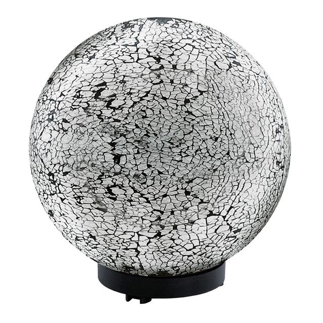 EGLO 91638 - Lampada da esterno TERRALUNA 1 1xE27/18W nero / bianco