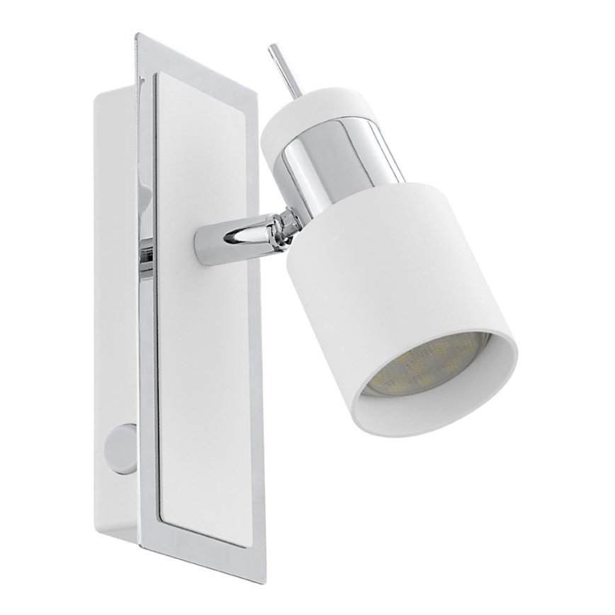 Led Bianco 92084Faretto 1xgu10 Davida 5w Eglo 230v Qhrtsd