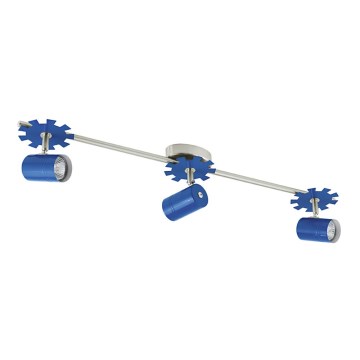 EGLO 92125 - Faretto per bambini LEONIE 3xGU10/50W
