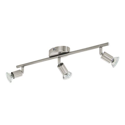 Eglo - Luce Spot a LED 3xGU10-LED/2,8W/230V