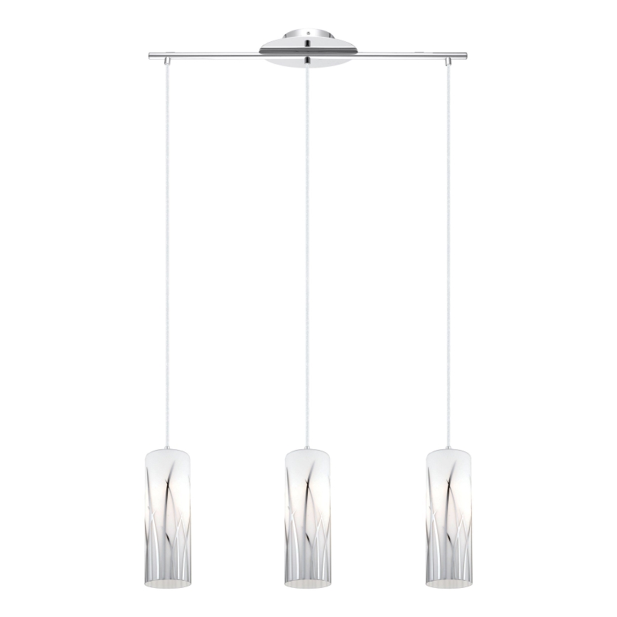 Eglo - Lampada a sospensione 3xE27/60W/230V