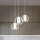 Eglo 92762 - Lampadario sospeso a cavo BOLSANO 3xE27/60W