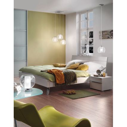 Eglo 92762 - Lampadario sospeso a cavo BOLSANO 3xE27/60W