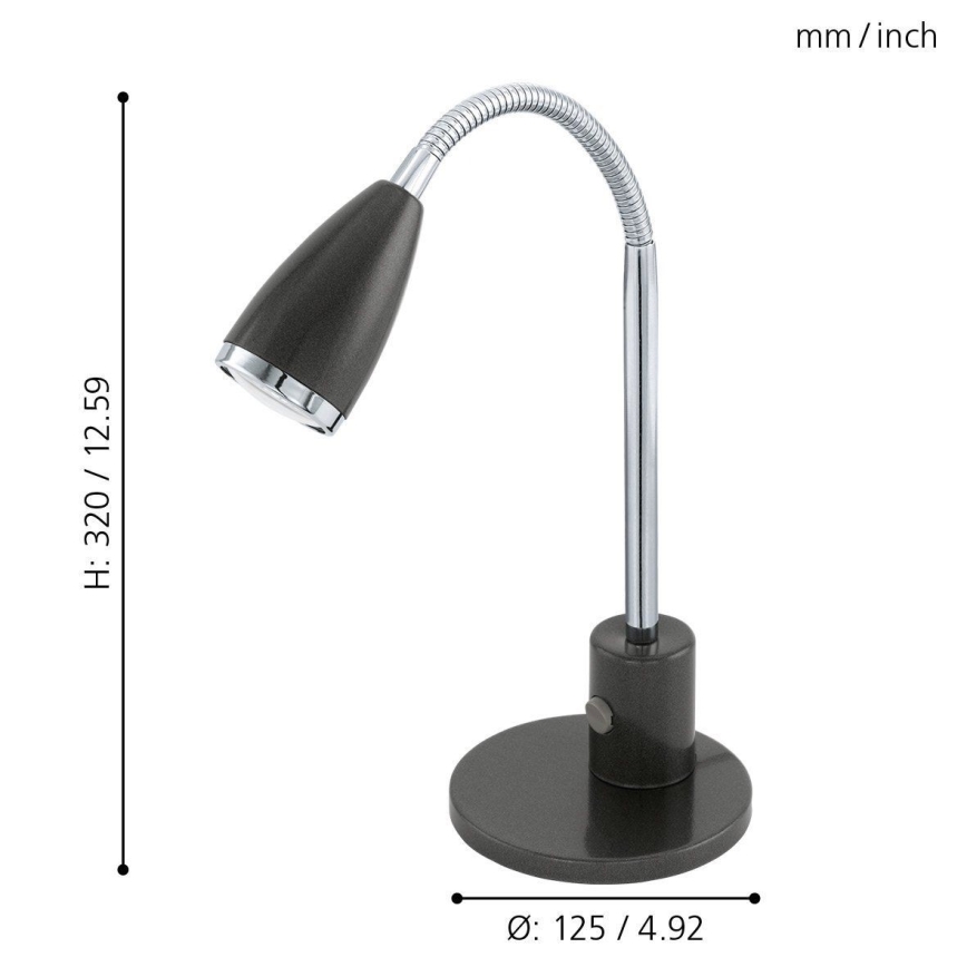 Eglo - Lampada LED da tavolo 1xGU10/3W/230V