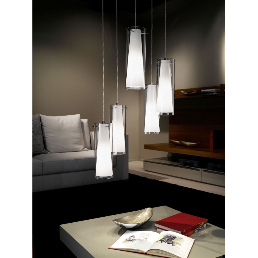EGLO - Lampada a sospensione 5xE27/60W