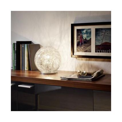 Eglo 93075 - Lampada da tavolo  LUBERIO 1xE27/60W/230V