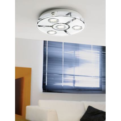EGLO 93107 - Plafoniera LED CABO 4xGU10/3W LED