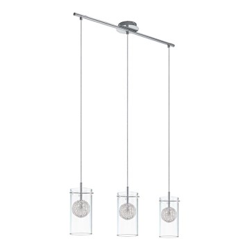 Eglo 93113 - Lampadario LAMAS 3xG9/33W/230V