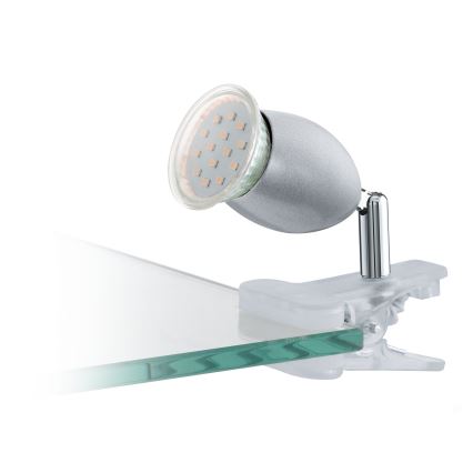 Eglo - Lampada LED con morsetto 1xGU10/3W/230V