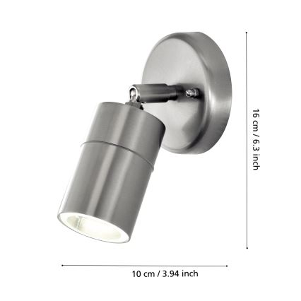 Eglo - Illuminazione LED da esterno 1xGU10/5W/230V