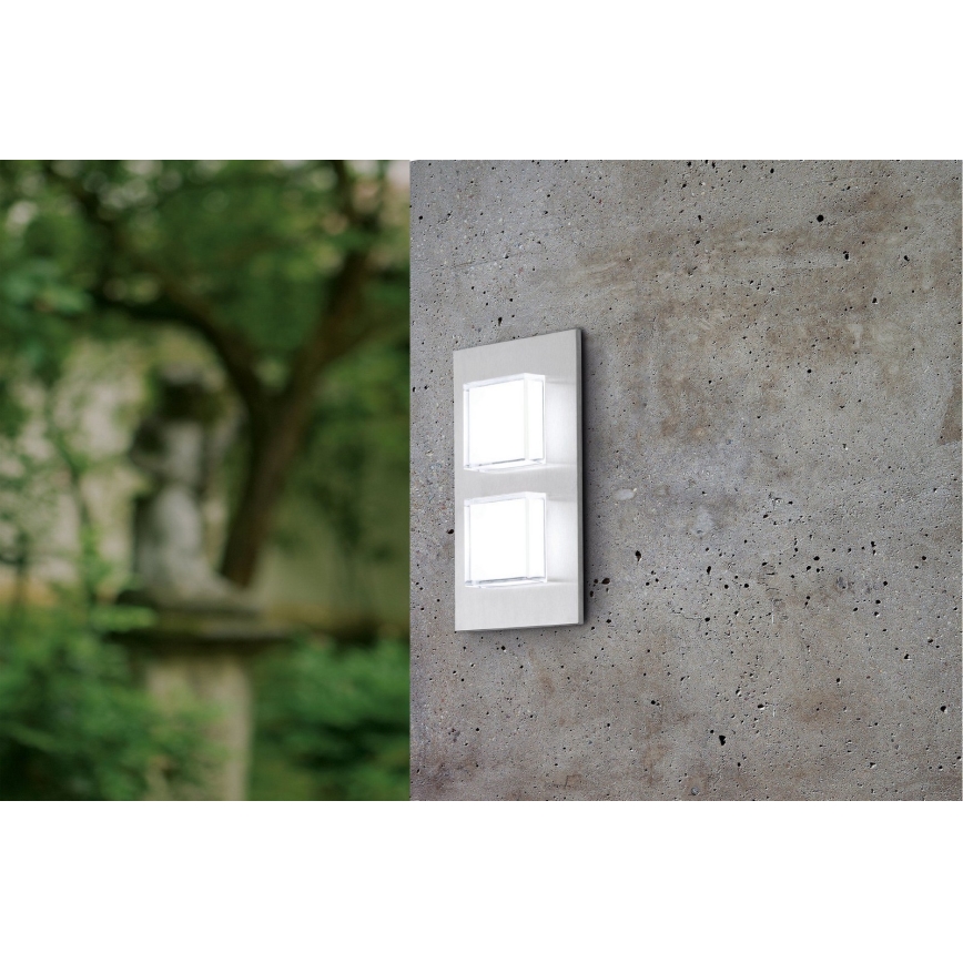 Eglo 93365 - Applique a LED da esterno PIAS 2xLED/2,5W/230V