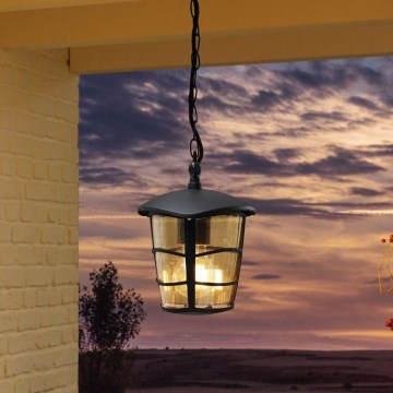 Eglo 93406 - Lampadario LED da esterno ALORIA 1xE27/8,5W/230V IP44