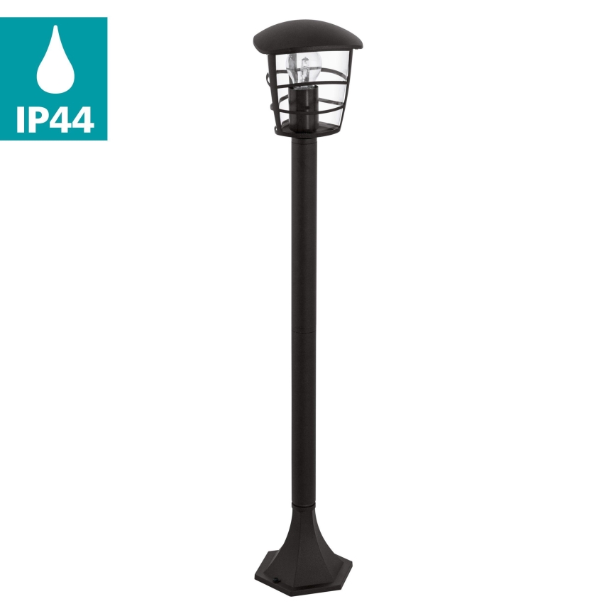 Eglo - Lampada LED da esterno 1xE27/8,5W/230V IP44 nera