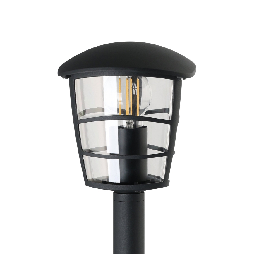 Eglo - Lampada LED da esterno 1xE27/8,5W/230V IP44 nera