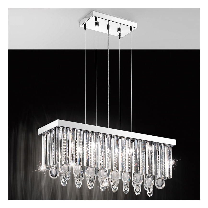 Eglo - Lampadario a sospensione con filo 7xG9/33W/230V