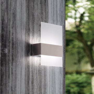 Eglo 93438 - Lampada da esterno a LED NADELA 2xLED/2,5W/230V IP44