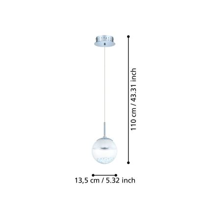 Eglo - lampada a sospensione LED/5W/230V
