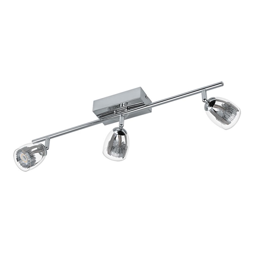 3xled 5w Led 4 230v 93743Faretto Pecero Eglo Ybgy76f