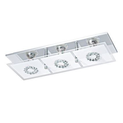 Eglo 93782 - Plafoniera LED RONCATO 3xGU10/3W/230V