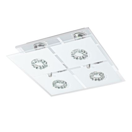 Eglo 93783 - Plafoniera LED RONCATO 4xGU10/3W/230V