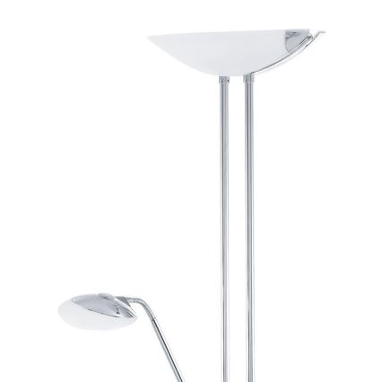 Eglo 93875 - Lampada LED dimmerabile BAYA 1 LED/20W + LED/2,5W cromo lucido