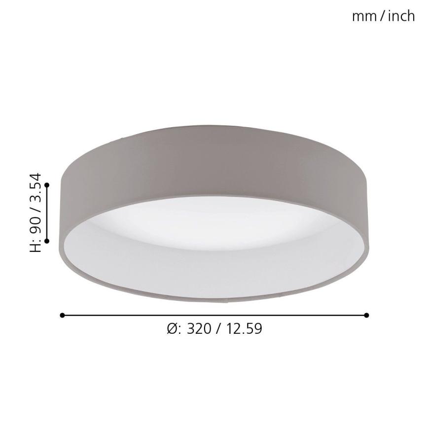 Eglo - Plafoniera LED/12W/230V