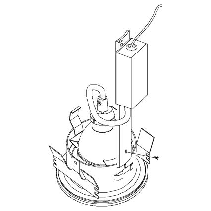 Eglo - Lampada LED da incasso 1xGU10/5W/230V