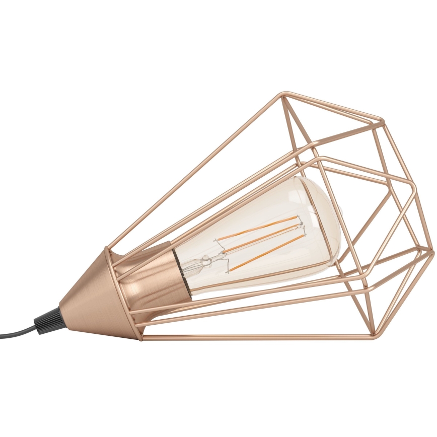 Eglo 94197 - Lampada da tavolo con spina TARBES 1xE27/60W/230V