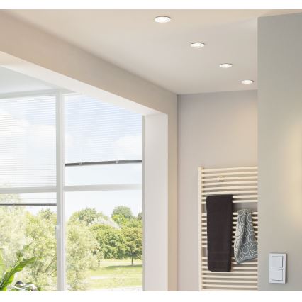 Eglo - Set da 3 faretti LED da incasso PENETO 1xGU10-LED/3W/230V