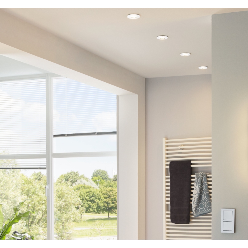 Eglo - Set da 3 faretti LED da incasso PENETO 1xGU10-LED/3W/230V