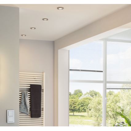 Eglo - Set di 3 faretti LED da incasso PENETO 1xGU10-LED/3W/230V