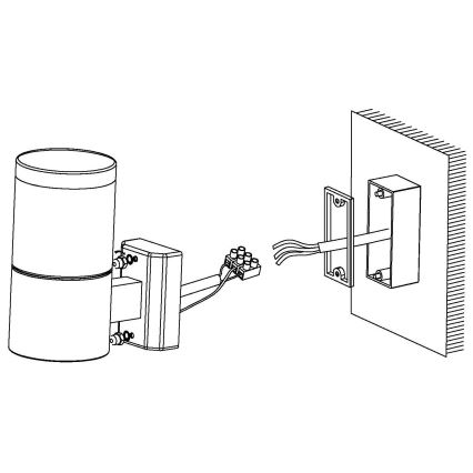Eglo - Illuminazione esterna LED/3,7W/230V IP44
