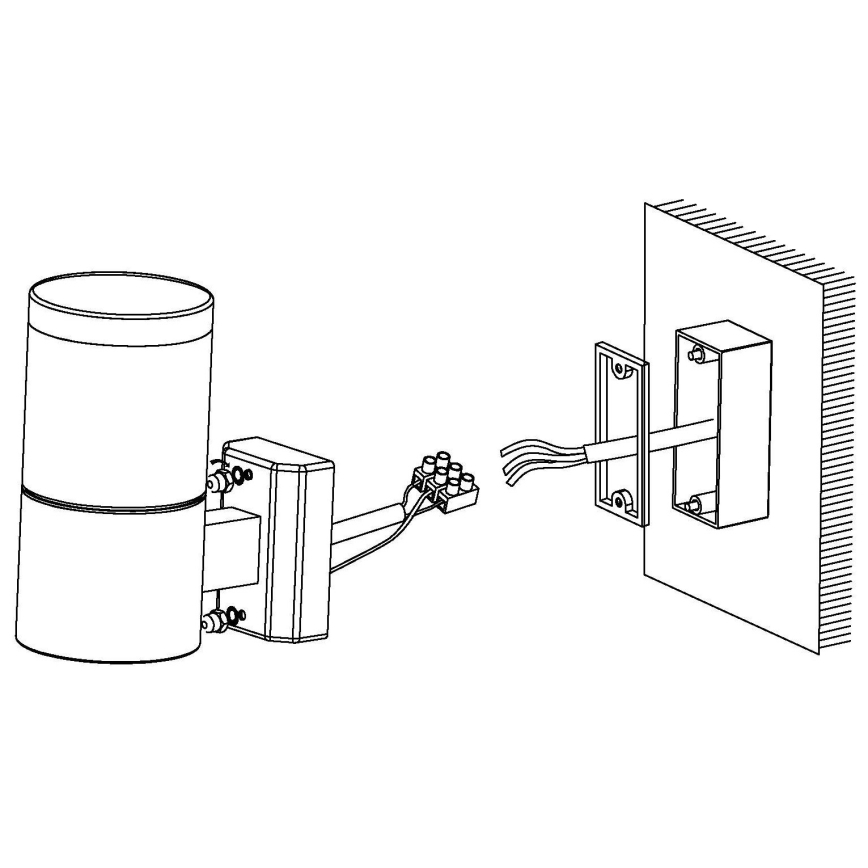 Eglo - Illuminazione esterna LED/3,7W/230V IP44