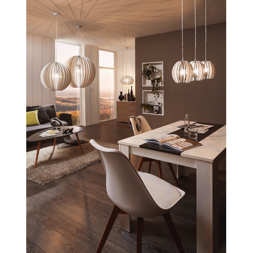 Eglo 94441 - Lampadario COSSANO 1xE27/60W/230V