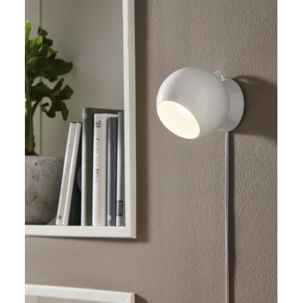 Eglo - Lampada LED da tavolo/da parete 1xGU10/2,8W/230V bianca