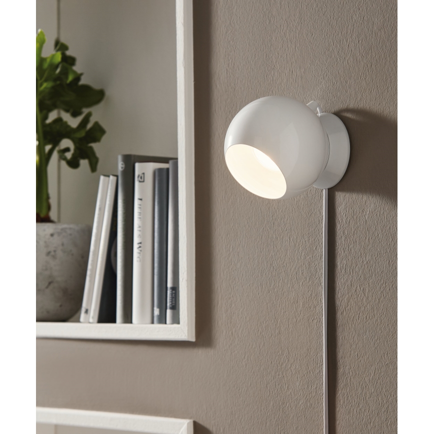 Eglo - Lampada LED da tavolo/da parete 1xGU10/2,8W/230V bianca