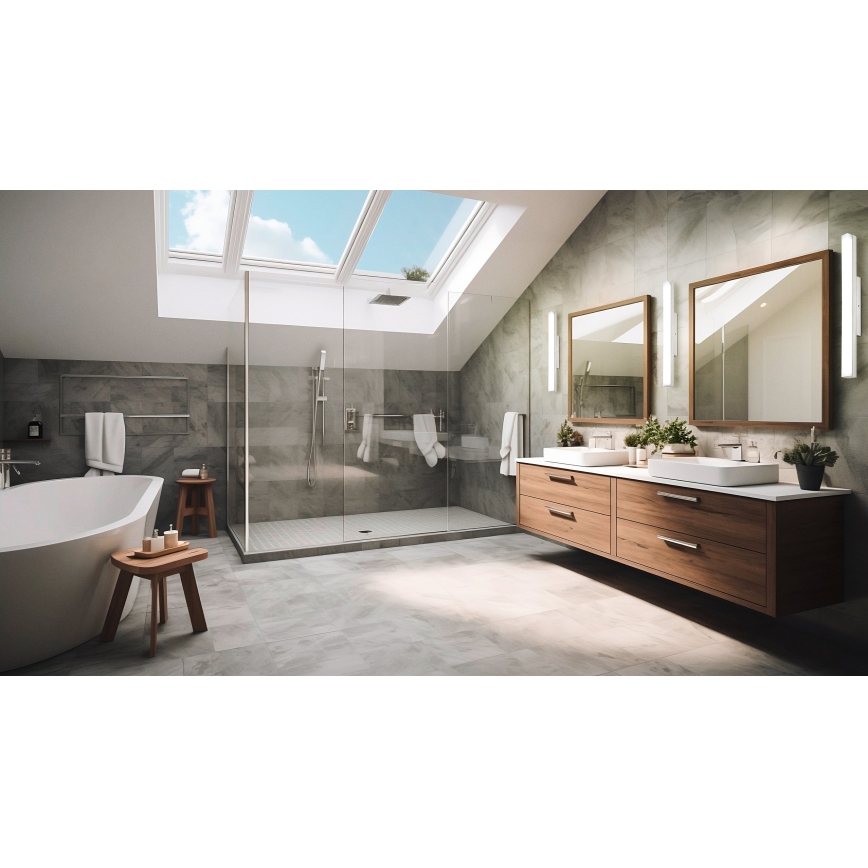 Eglo - Lampada da bagno a LED/16W/230V IP44