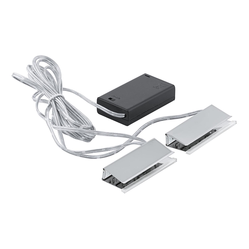 Eglo 94688 - SET 2x Illuminazione LED sottopensile - LED clip GASTEGO 3xAA 4000K