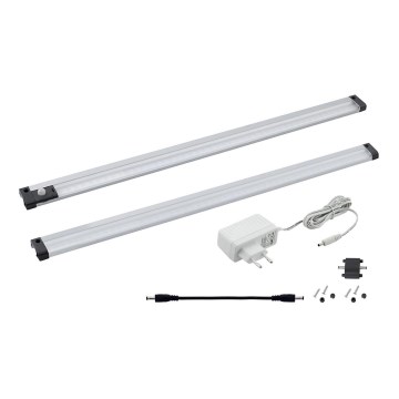 Eglo 94692 - SET 2x LED illuminazione dell'armadio a sensori VENDRES 2xLED/5,5W/230V 4000K