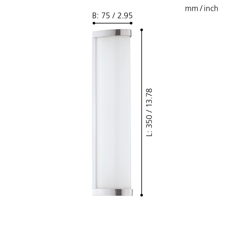 Eglo - Lampada LED da bagno 1xLED/8W/230V IP44