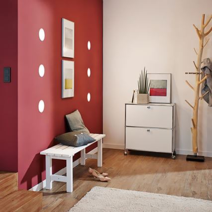 Eglo - Set di 3 faretti da incasso LED FUEVA 1 1xLED/2,7W/230V Ø 8,5 cm